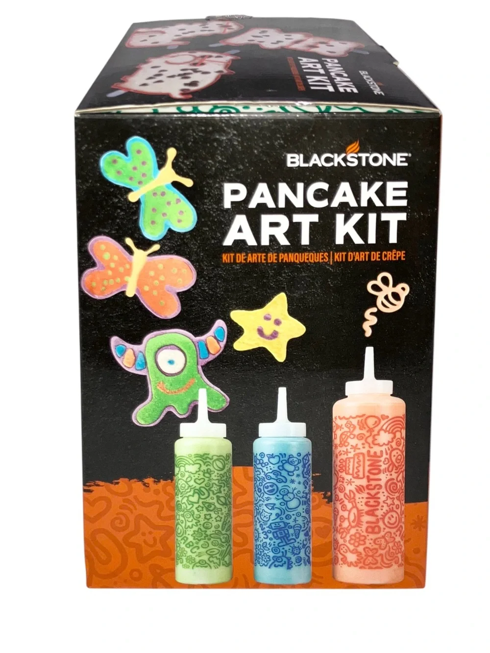 Blackstone Silicone Pancake Art Kit Box Set Dino Bear Pig Kids Activity 1 pk